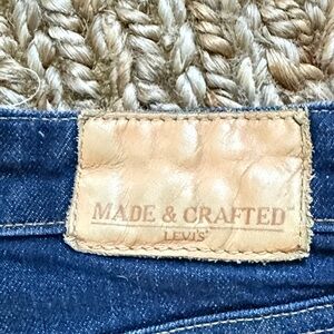 Levi's Made & Crafter Blue Denim Needle Narrow Jeans